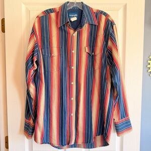 VINTAGE 90s Wrangler Pearlsnap